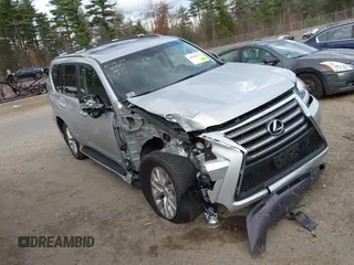 2014 Lexus GX 460 with VIN JTJBM7FX3E5084445, listed as a IAAI auction lot 40640676 with 77,486 mi miles. Bid and sale history available at carsss.com. Image 1.