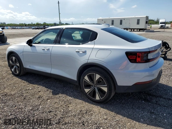 2023 Polestar 2 z VIN YSMEG3KA6PL127292, wystawiony jako Copart lot #58954155 z przebiegiem 22 271 mil mil oraz Szkoda całkowita • Salvage title. Historia ofert i sprzedaży dostępna na DreamBid. Obrazek 2.