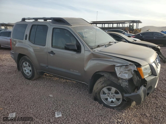2006 Nissan Xterra X with VIN 5N1AN08W06C556410, listed as a Copart auction lot 84676174 with 127,880 mi miles and Salvage Title. Bid and sale history available at carsss.com. Image 4.