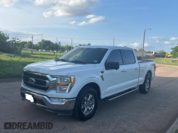 2023 Ford F-150 XL with VIN 1FTFW1E80PKD46688, listed as a Copart auction lot 54956175 with 175,827 mi miles and Clean Title. Bid and sale history available at carsss.com. Image 2.