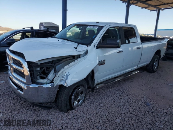 2013 Ram 2500 SLT with VIN 3C6TR5JTXDG578737, listed as a Copart auction lot 46677075 with 234,074 mi miles and Salvage title. Bid and sale history available at DreamBid. Image 1.