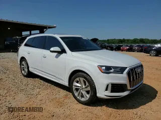2021 Audi Q7 Premium Plus with VIN WA1LXAF74MD036012, listed as a Copart auction lot 54381865 with 65,534 mi miles and Salvage title. Bid and sale history available at DreamBid. Image 14.