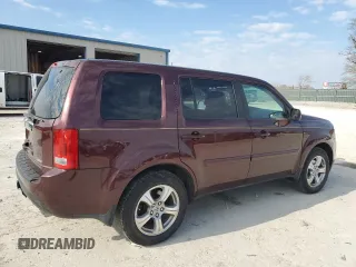 2013 Honda Pilot EX-L with VIN 5FNYF4H5XDB024483, listed as a Copart auction lot 48504835 with 214,652 mi miles and Salvage Title. Bid and sale history available at carsss.com. Image 3.