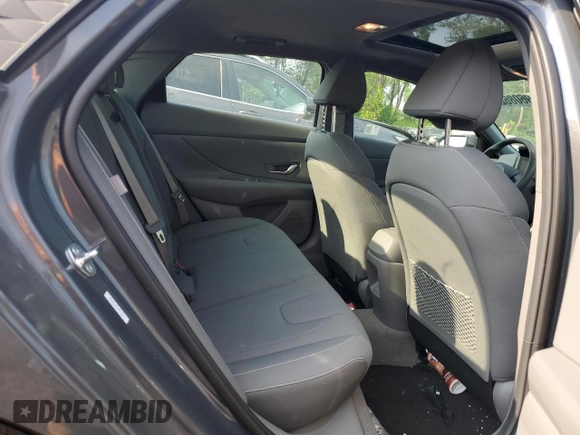 2024 Hyundai Elantra SEL with VIN KMHLS4DG7RU748901, listed as a Copart auction lot 59608625 with 21,072 mi miles and Salvage title. Bid and sale history available at DreamBid. Image 10.