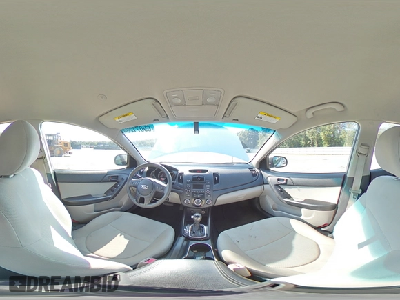 2011 Kia Forte EX with VIN KNAFU4A24B5322892, listed as a Copart auction lot 69071204 with 206,270 mi miles and Salvage Title. Bid and sale history available at carsss.com. Image 13.