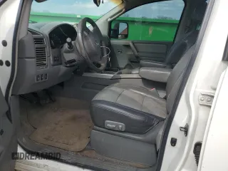 2005 Nissan Titan SE with VIN 1N6BA07B25N535867, listed as a Copart auction lot 45205415 with 207,858 mi miles and Salvage Title. Bid and sale history available at DreamBid. Image 7.