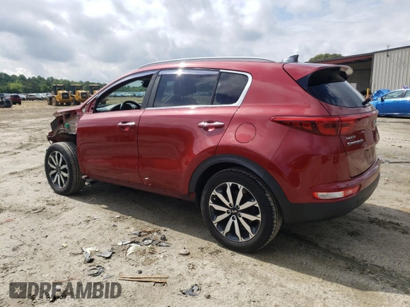 2017 Kia Sportage EX with VIN KNDPN3AC8H7093041, listed as a Copart auction lot 56724795 with 153,745 mi miles and Salvage title. Bid and sale history available at DreamBid. Image 2.
