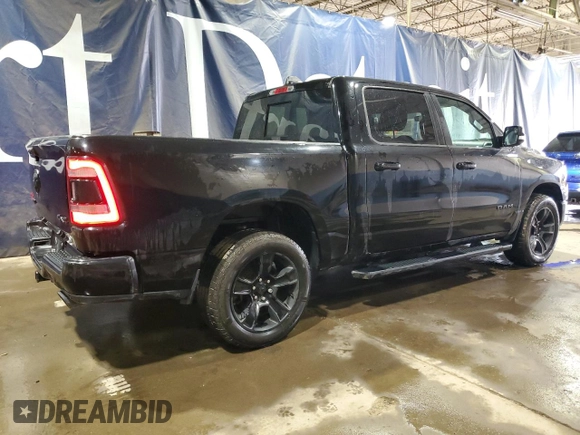 2020 Ram 1500 Big Horn with VIN 1C6SRFFT7LN399927, listed as a Copart auction lot 49255065 with 69,256 mi miles and Clean Title. Bid and sale history available at carsss.com. Image 3.