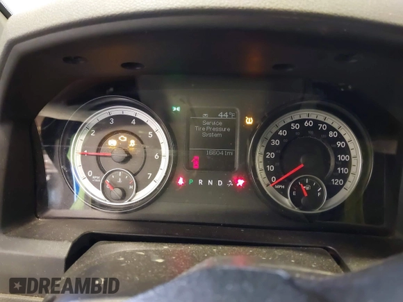 2014 Ram 1500 Express with VIN 1C6RR7FT3ES249192, listed as a IAAI auction lot 41576163 with 166,041 mi miles. Bid and sale history available at carsss.com. Image 7.