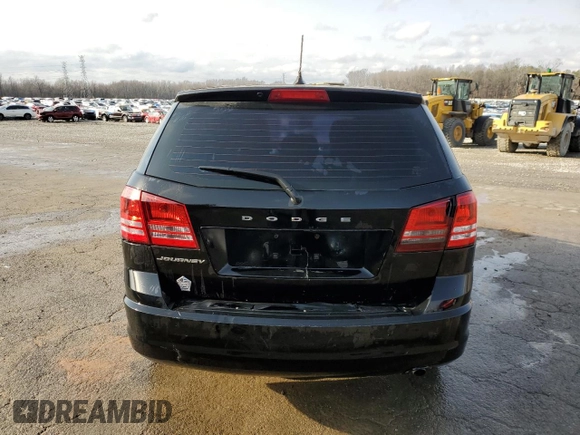 2014 Dodge Journey SE with VIN 3C4PDCAB5ET160003, listed as a Copart auction lot 88977325 with 144,305 mi miles and Salvage Title. Bid and sale history available at carsss.com. Image 6.