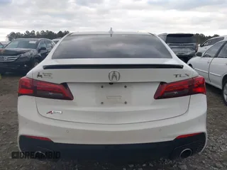 2019 Acura TLX w/A-Spec Pkg with VIN 19UUB1F65KA003195, listed as a IAAI auction lot 41225367 with 86,778 mi miles. Bid and sale history available at carsss.com. Image 16.