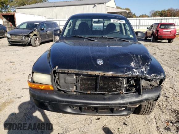 2004 Dodge Dakota with VIN 1D7GG16K54S533955, listed as a Copart auction lot 78541994 with 269,074 mi miles and Clean Title. Bid and sale history available at DreamBid. Image 5.