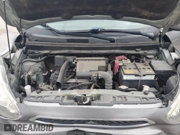 2018 Mitsubishi Mirage ES with VIN ML32A3HJ5JH004507, listed as a Copart auction lot 55047635 with 74,597 mi miles and Salvage title. Bid and sale history available at DreamBid. Image 11.