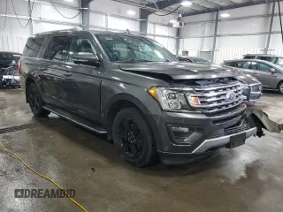2020 Ford Expedition Max XLT with VIN 1FMJK1JT0LEA93618, listed as a Copart auction lot 48035785 with 90,750 mi miles and Salvage title. Bid and sale history available at DreamBid. Image 4.