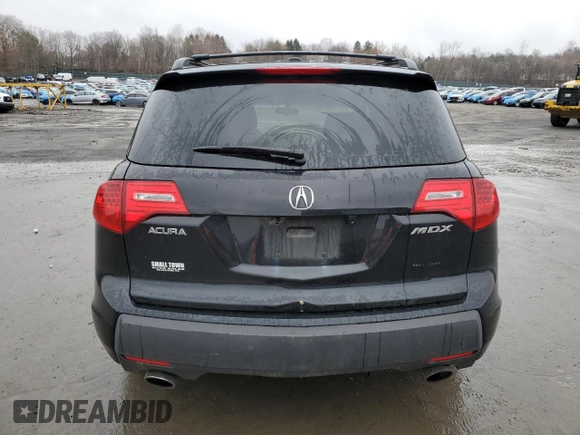 2007 Acura MDX Technology with VIN 2HNYD28497H536410, listed as a Copart auction lot 52155855 with 176,016 mi miles and Salvage Title. Bid and sale history available at DreamBid. Image 6.