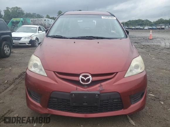 2009 Mazda 5 Sport with VIN JM1CR29L390337674, listed as a Copart auction lot 73430184 with 156,712 mi miles and Clean Title. Bid and sale history available at DreamBid. Image 5.