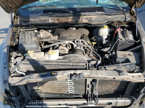 2005 Dodge Ram 2500 SLT with VIN 3D7KR28D25G823538, listed as a Copart auction lot 74565434 with 242,140 mi miles and Salvage Title. Bid and sale history available at carsss.com. Image 11.