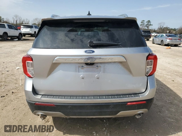 2022 Ford Explorer Limited with VIN 1FMSK7FH1NGA79598, listed as a Copart auction lot 45244325 with 56,275 mi miles and Salvage Title. Bid and sale history available at carsss.com. Image 6.