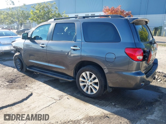 2016 Toyota Sequoia Limited with VIN 5TDJY5G16GS140022, listed as a IAAI auction lot 40995557 with 116,032 mi miles. Bid and sale history available at carsss.com. Image 3.