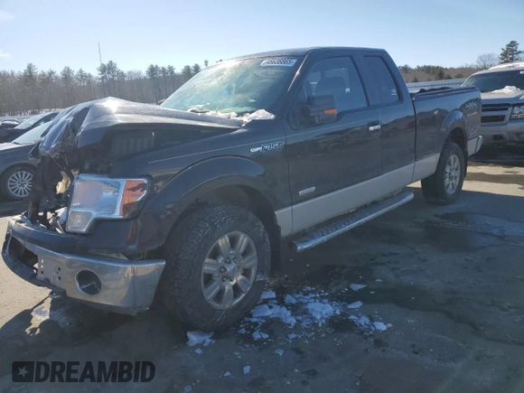 2012 Ford F-150 XL with VIN 1FTFX1ET4CFB49821, listed as a Copart auction lot 45636865 with 0 mi miles and Salvage Title. Bid and sale history available at carsss.com. Image 1.