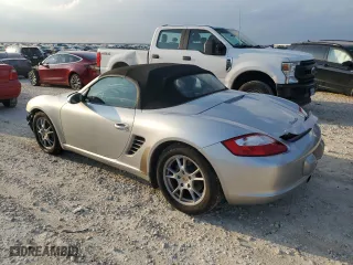 2007 Porsche Boxster with VIN WP0CA29837U711256, listed as a Copart auction lot 78423144 with 49,592 mi miles and Salvage Title. Bid and sale history available at carsss.com. Image 2.