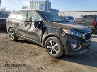 2016 Kia Sorento EX with VIN 5XYPH4A12GG022916, listed as a Copart auction lot 74190654 with 123,240 mi miles and Non Repairable. Bid and sale history available at DreamBid. Image 4.