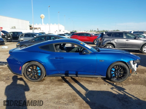 2024 Ford Mustang GT with VIN 1FA6P8CF1R5410493, listed as a IAAI auction lot 41394670 with 21,985 mi miles and . Bid and sale history available at DreamBid. Image 14.