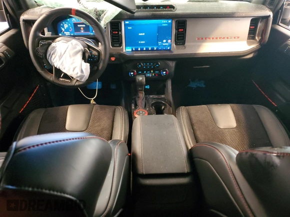 2024 Ford Bronco Raptor with VIN 1FMEE0RR7RLA82860, listed as a Copart auction lot 61794225 with 8,904 mi miles and Salvage title. Bid and sale history available at DreamBid. Image 8.