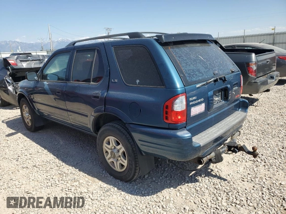 2001 Isuzu Rodeo S z VIN 4S2DM58W014344342, wystawiony jako Copart lot #60161365 z przebiegiem Nie podano mil oraz Czysty tytuł • Clean title. Historia ofert i sprzedaży dostępna na DreamBid. Obrazek 2.