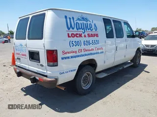 2013 Ford Econoline Cargo Commercial with VIN 1FTNE2EW2DDA31328, listed as a IAAI auction lot 42562164 with 133,729 mi miles and . Bid and sale history available at DreamBid. Image 4.