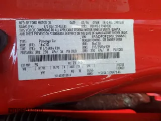 2016 Ford Focus SE with VIN 1FADP3F29GL296660, listed as a Copart auction lot 47859835 with Not Provided miles and Salvage Title. Bid and sale history available at carsss.com. Image 12.