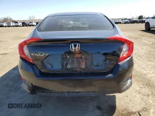 2017 Honda Civic EX with VIN 2HGFC2F81HH003590, listed as a Copart auction lot 53337565 with 218,496 mi miles and Clean Title. Bid and sale history available at DreamBid. Image 6.