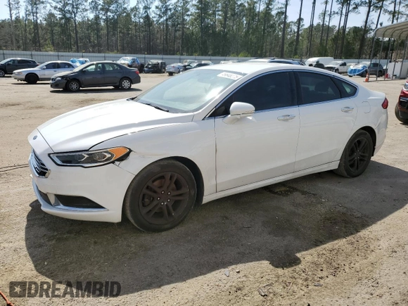 2018 Ford Fusion SE with VIN 3FA6P0HD8JR229000, listed as a Copart auction lot 49848275 with 81,065 mi miles and Clean title. Bid and sale history available at DreamBid. Image 1.