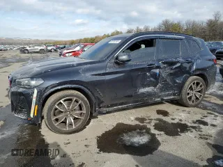 2023 BMW X3 xDrive30i with VIN 5UX53DP00P9N94085, listed as a Copart auction lot 88766165 with 15,906 mi miles and Salvage Title. Bid and sale history available at carsss.com. Image 1.