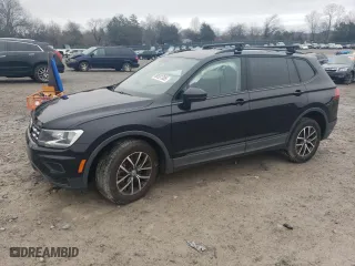 2021 Volkswagen Tiguan S with VIN 3VV1B7AX2MM121474, listed as a Copart auction lot 89381385 with 145,342 mi miles and Clean Title. Bid and sale history available at carsss.com. Image 1.