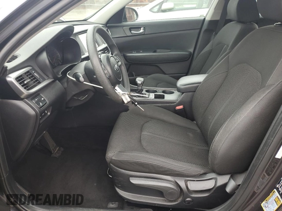 2019 Kia Optima LX with VIN 5XXGT4L38KG327847, listed as a Copart auction lot 55246455 with 88,649 mi miles and Salvage Title. Bid and sale history available at carsss.com. Image 7.
