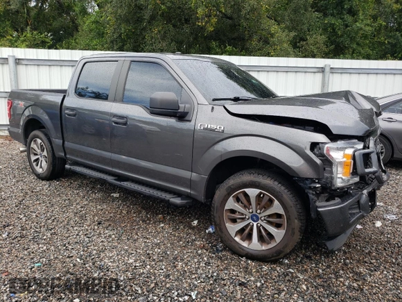 2019 Ford F-150 XL with VIN 1FTEW1CP2KKD94918, listed as a Copart auction lot 80581174 with Not provided miles and Salvage title. Bid and sale history available at DreamBid. Image 4.