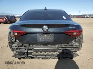 2022 Alfa Romeo Giulia Ti with VIN ZARFAMBN4N7661008, listed as a Copart auction lot 68896384 with 13,697 mi miles and Salvage Title. Bid and sale history available at carsss.com. Image 6.