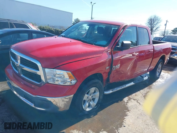 2019 Ram 1500 Big Horn z VIN 1C6RR7TT5KS516896, wystawiony jako IAAI lot #41483225 z przebiegiem 137 409 mil mil oraz . Historia ofert i sprzedaży dostępna na DreamBid. Obrazek 17.