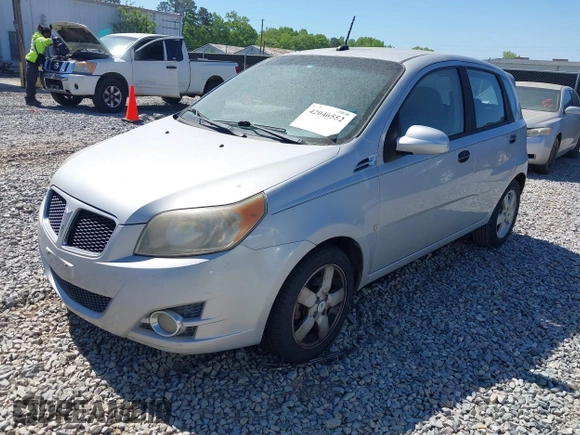 2009 Pontiac G3 with VIN KL2TD66E09B669915, listed as a IAAI auction lot 42046552 with 187,561 mi miles and . Bid and sale history available at DreamBid. Image 2.
