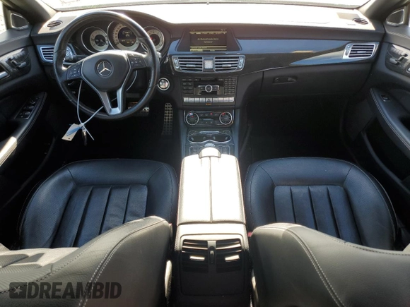 2014 Mercedes-Benz CLS-Class CLS 550 with VIN WDDLJ9BB1EA098265, listed as a Copart auction lot 76141154 with 76,715 mi miles and Clean Title. Bid and sale history available at carsss.com. Image 8.