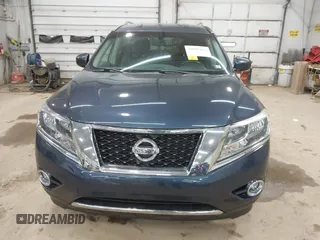2016 Nissan Pathfinder Platinum with VIN 5N1AR2MM1GC635218, listed as a IAAI auction lot 42091411 with 185,691 mi miles. Bid and sale history available at carsss.com. Image 12.