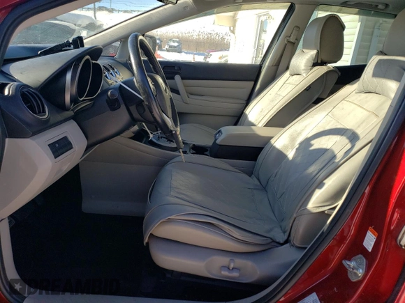 2010 Mazda CX-7 Grand Touring z VIN JM3ER4W38A0302844, wystawiony jako Copart lot #42285205 z przebiegiem 147 403 mil mil oraz Szkoda całkowita • Salvage title. Historia ofert i sprzedaży dostępna na DreamBid. Obrazek 7.