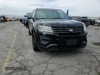 2016 Ford Police Interceptor Utility z VIN 1FM5K8AT9GGB73827, wystawiony jako Copart lot #56400145 z przebiegiem 154 496 mil mil oraz Szkoda całkowita • Salvage title. Historia ofert i sprzedaży dostępna na DreamBid. Obrazek 14.