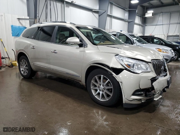 2016 Buick Enclave Leather with VIN 5GAKVBKD1GJ131403, listed as a Copart auction lot 84458664 with 103,751 mi miles and Salvage Title. Bid and sale history available at carsss.com. Image 4.