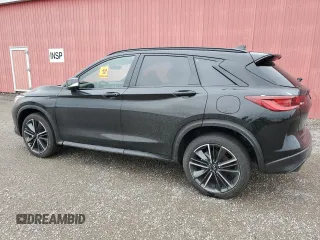 2024 Infiniti QX50 Sport with VIN 3PCAJ5FB8RF112504, listed as a Copart auction lot 72184044 with 15 mi miles and Non Repairable. Bid and sale history available at DreamBid. Image 2.