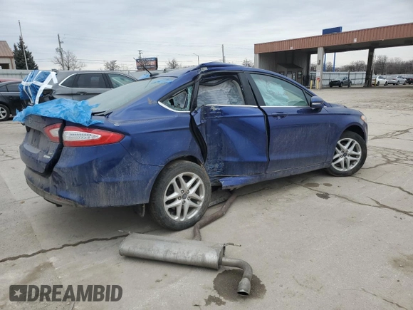 2014 Ford Fusion SE with VIN 3FA6P0HD4ER204598, listed as a Copart auction lot 47374615 with Not Provided miles and Salvage Title. Bid and sale history available at DreamBid. Image 3.