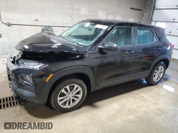 2022 Chevrolet TrailBlazer LS with VIN KL79MNSL4NB036864, listed as a Copart auction lot 80513694 with 40,811 mi miles and Salvage Title. Bid and sale history available at carsss.com. Image 1.