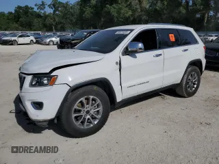 2014 Jeep Grand Cherokee Limited z VIN 1C4RJFBG6EC155269, wystawiony jako Copart lot #56979205 z przebiegiem 151 191 mil mil oraz Szkoda całkowita • Salvage title. Historia ofert i sprzedaży dostępna na DreamBid. Obrazek 1.