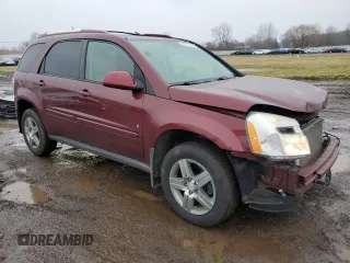 2009 Chevrolet Equinox LT w/2LT with VIN 2CNDL63F996218076, listed as a Copart auction lot 79959384 with 77,023 mi miles and Salvage Title. Bid and sale history available at carsss.com. Image 4.